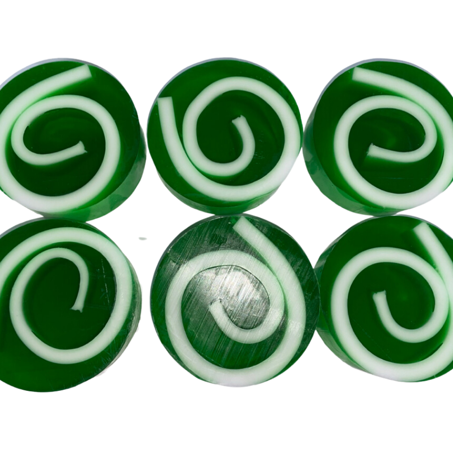 6 x Soap Swirls - In our Baked Apple Fragrance