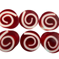 6 x Soap Swirls - In our Candy Cane Fragrance