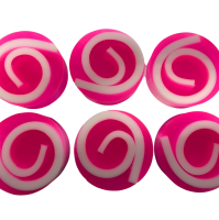 6 x Soap Swirls - In our Strawberry Fragrance