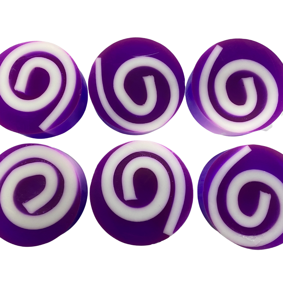 6 x Soap Swirls - In our Cheeky Vee Fragrance