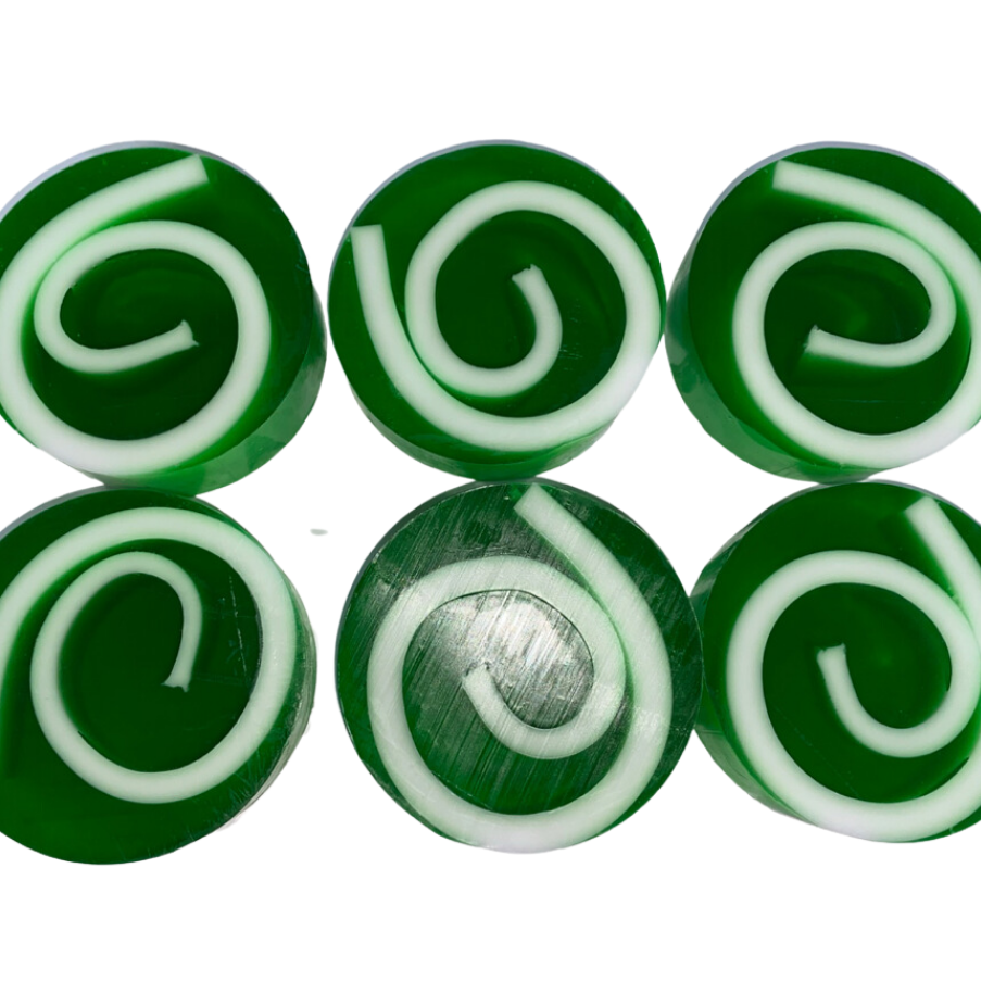 6 x Soap Swirls - In our Mojito Fragrance