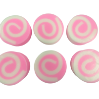 6 x Soap Swirls - In our Rainbow Kisses Fragrance