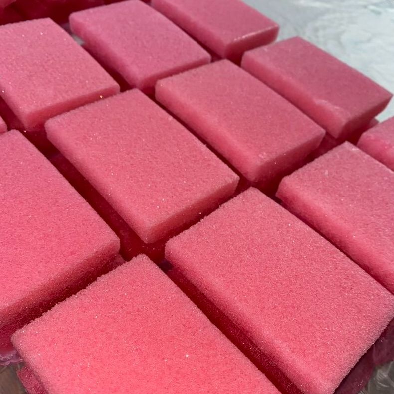 6 x HOME  Freshening Non Scratch Scouring Soap Sponge, choose your fragranc