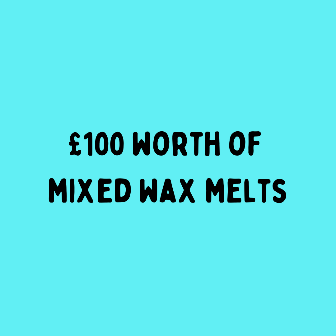 £100 mixed wax melt pack (67 wax melts)