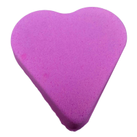 6 x Pink Heart Bath Bombs in Strawberry Fragrance