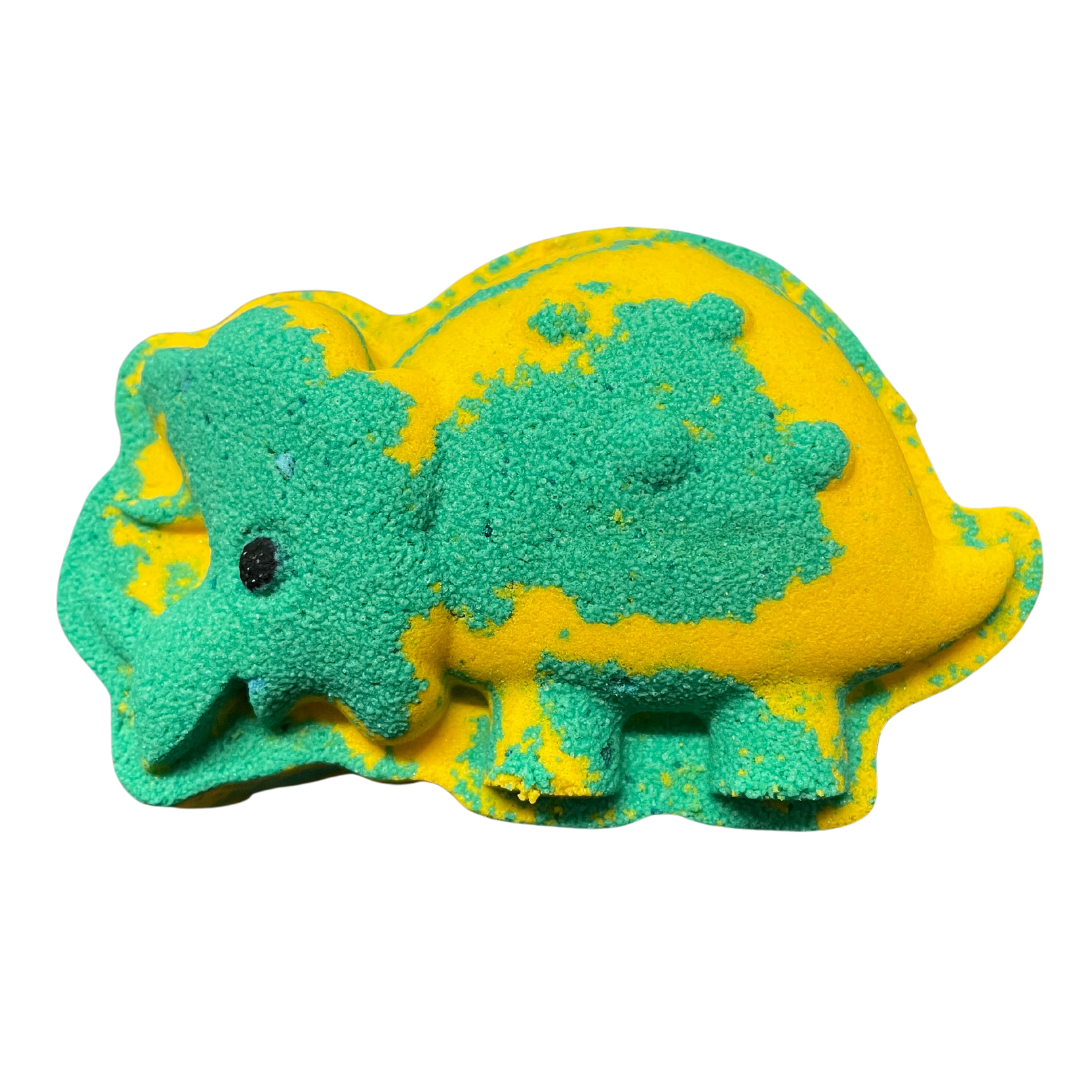 6 x Terence the Triceratops Dinosaur Bath Bombs