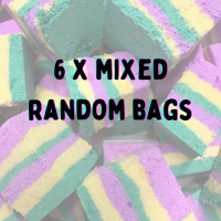 6 x  Random bags of Bath Rocks