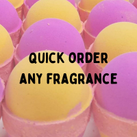 **6 x NEW Foaming Bubbling Bath Bombs in your choice of fragrance simply choose from the drop down menu