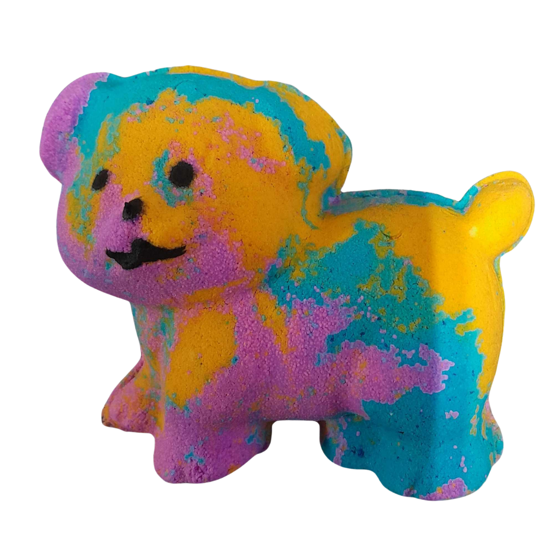 6 x Rainbow Puppy Bath Bombs COLLECTION ONLY FROM CASH AND CARRY
