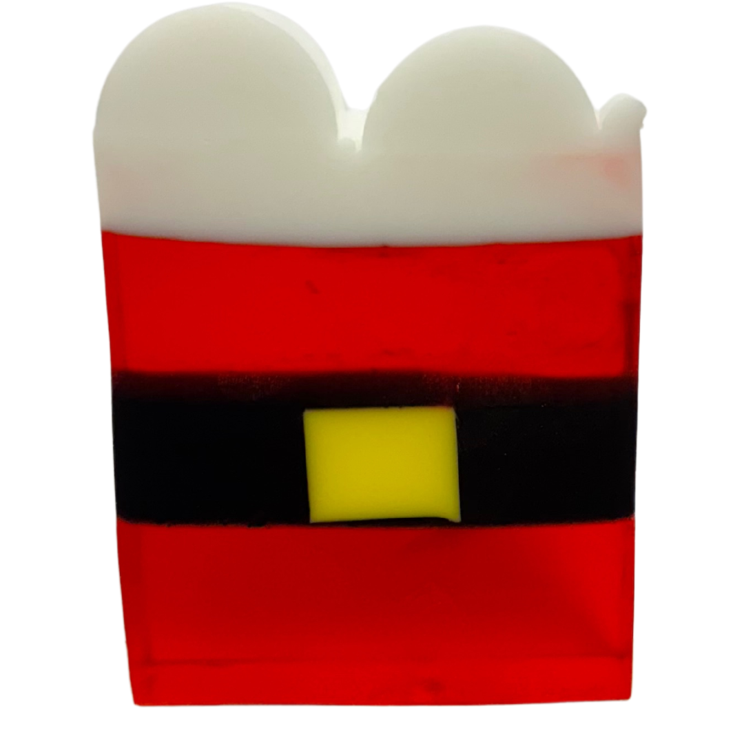 Santa Christmas Soap Loaf - 14 slices SLS Free