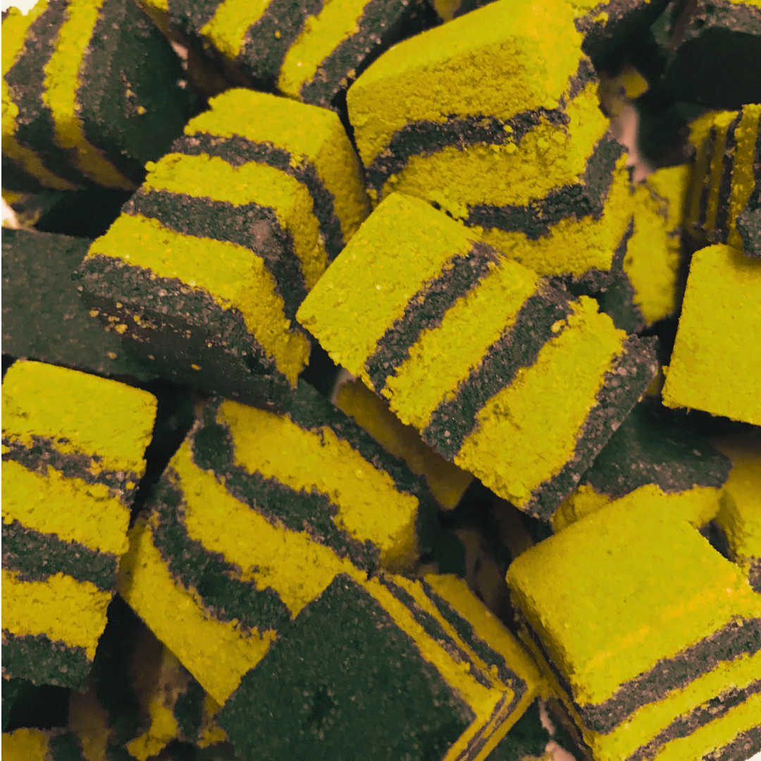Mr Millions Two Colour Foaming Bath Rocks - choose your pack size