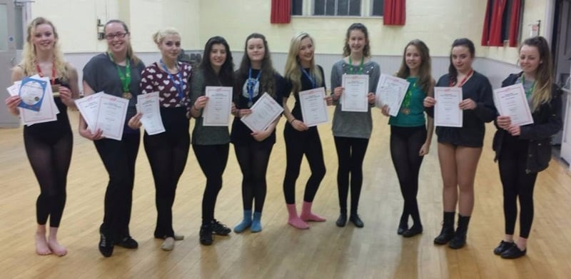 exam results 2015 cornwall dance school