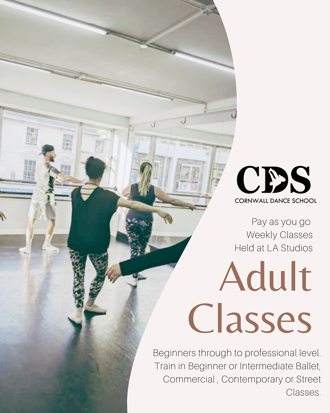 Adult Ballet Class, Adult Contemporary Class, Adult Commercial Dance Class, Adult Dance Class Truro, Adult Dance Classes Cornwall, Truro Adult Dance lesson, Dance classes for adults cornwall 