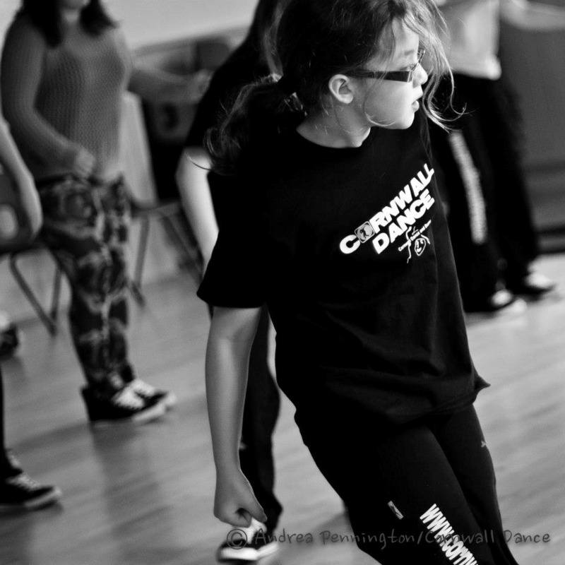 Megan at Streetdance class cornwall dance school