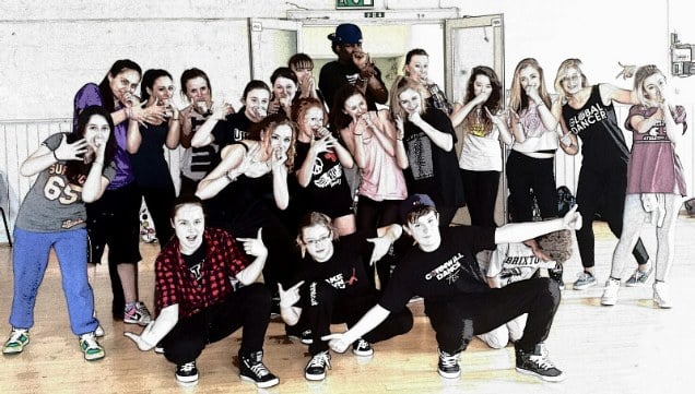 tashan muir from unity uk streetdance workshop truro