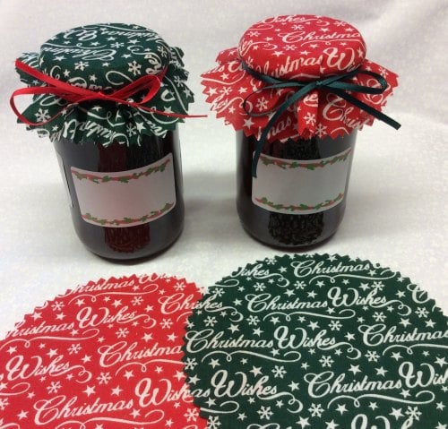 xmas Packs of 6 + labels & ribbon 3 of each colour