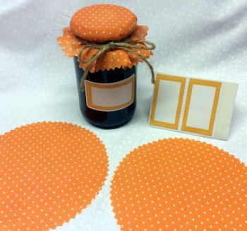 6x orange pin dot include labrls & twinr buy 3 packs get one pack free