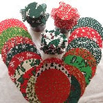 20 Assorted Xmas Covers Machine Cut