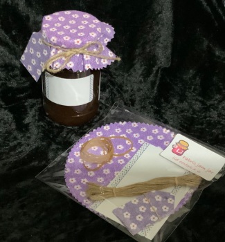 6 x Lilac  floral Includes labels, twine & tags (Buy 3 packs get one pack free)