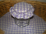 LILAC  gingham x 12