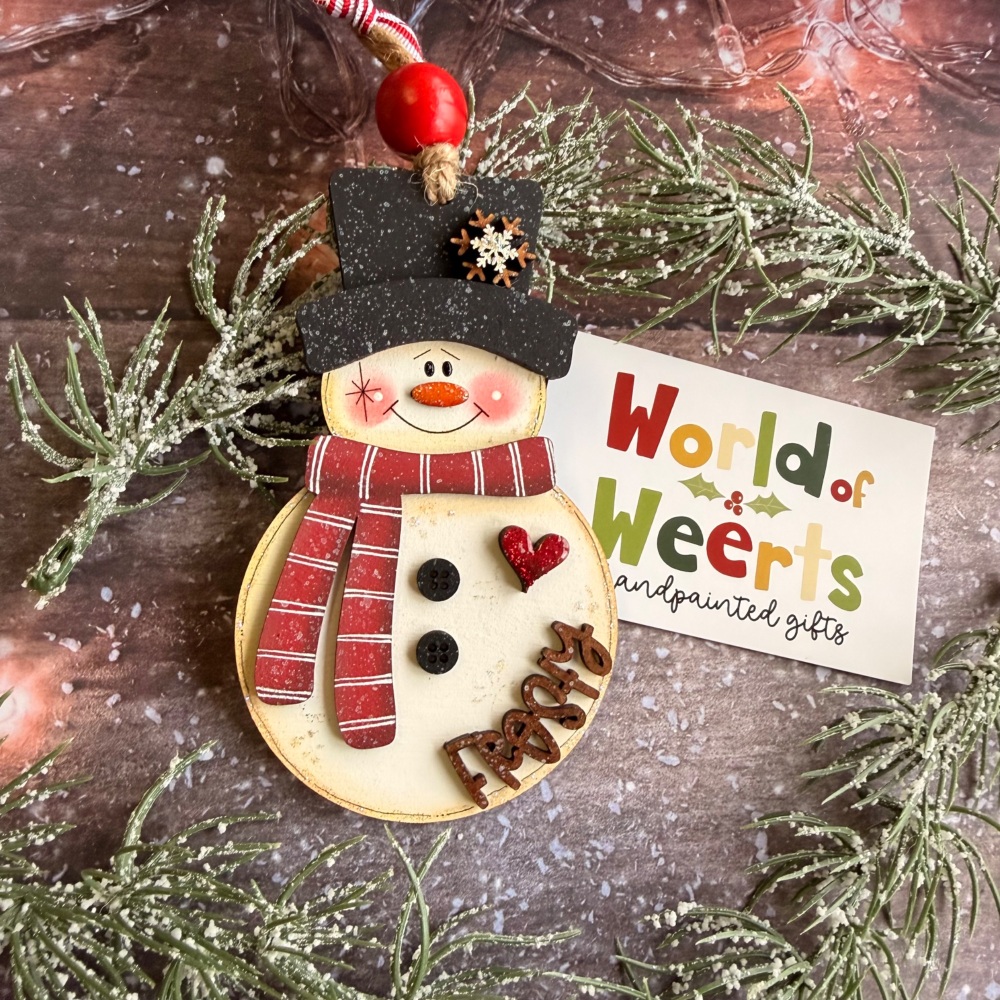 Chunky frosty the Snowman hanger