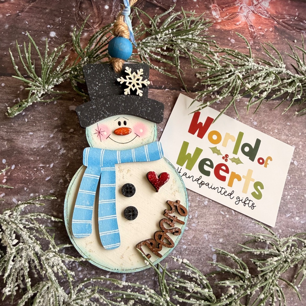 Chunky frosty the Snowman hanger