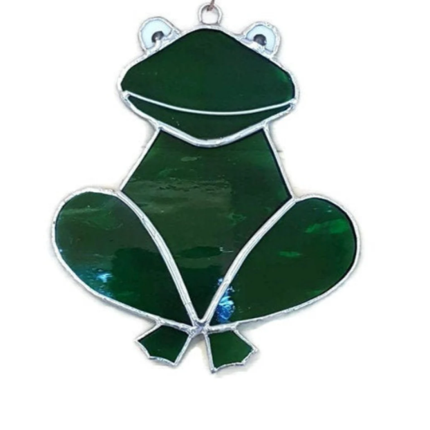 Stained Glass Frog