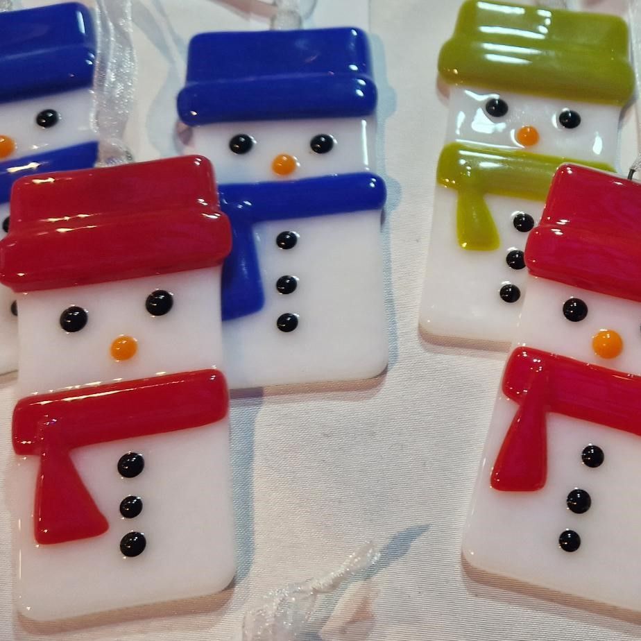 Fused Glass Christmas Decorations 2 hr Workshop