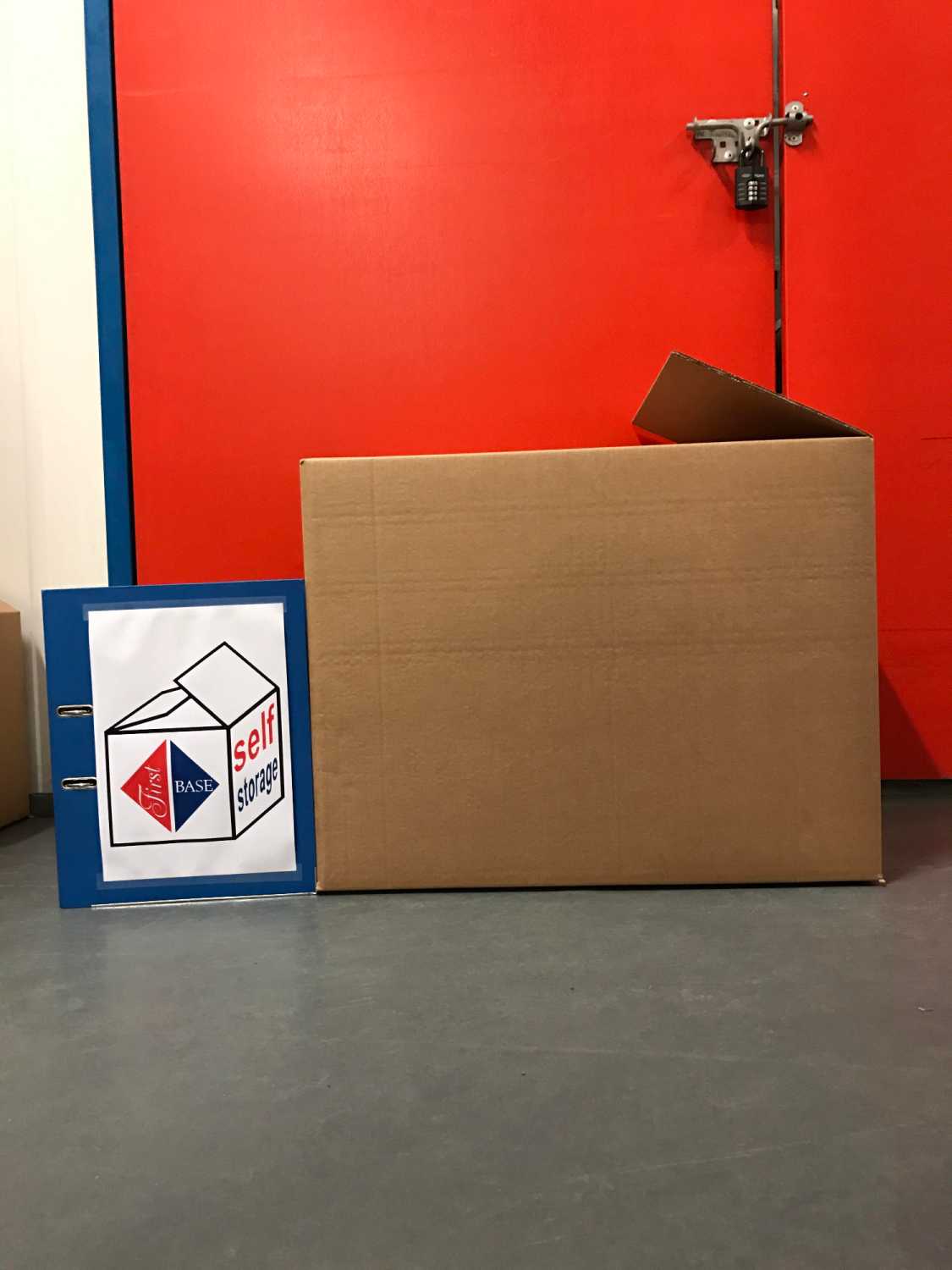 Large Cardboard Storage Box