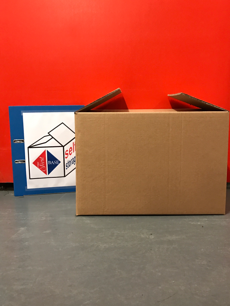Small Cardboard Storage Box