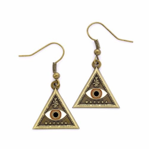 Licensed Fantastic Beasts and Where to Find Them, Macusa Triangle Eye Earri