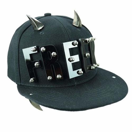 Gothic Freak Spike Cap, Baseball Hat by Poizen Industries