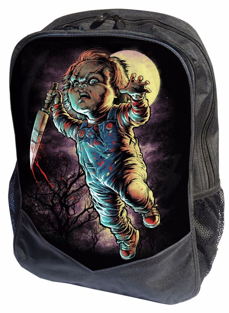 Film & TV Chucky, Child's Play Horror Gothic Rucksack Backpack by Darkside