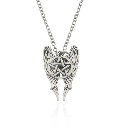 Supernatural, Sam, Dean, Castiel, Winchester Brothers Inspired Necklace Pen