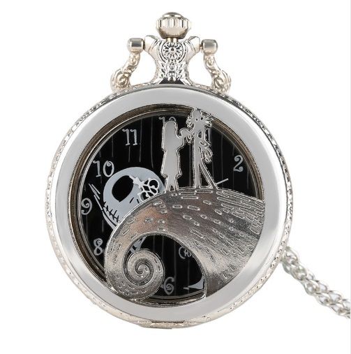 Nightmare Before Christmas, Jack Skellington, Jack & Sally Pendant Pocket W