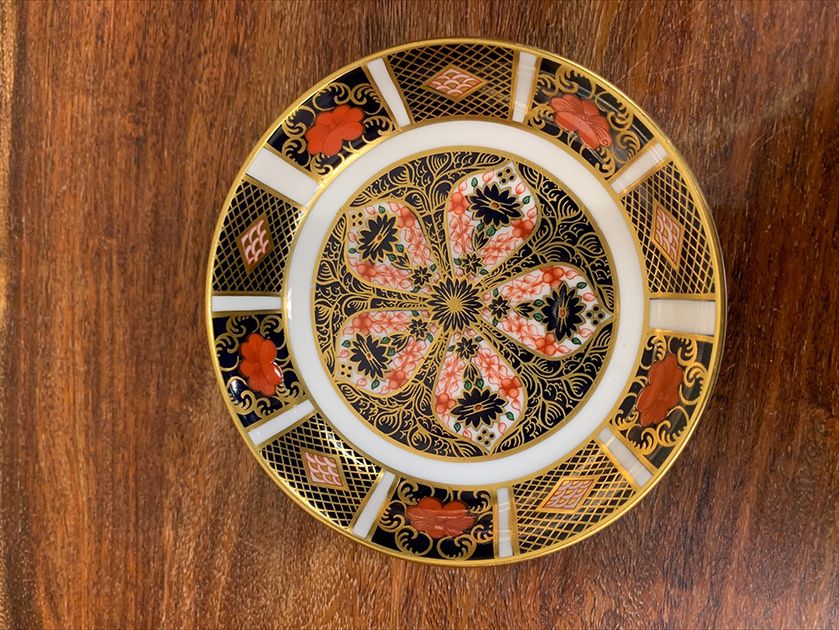 Royal Crown Derby English Bone China Trinket Dish