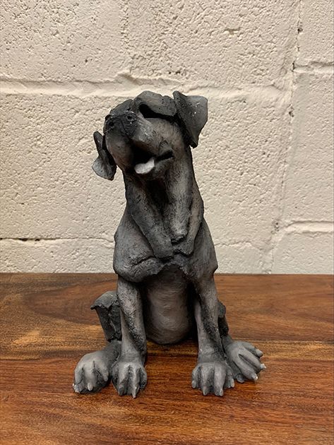 Grant Palmer Hand Painted 'Faithful Labrador' Dog Ornament