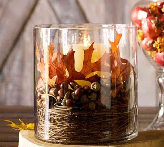 Autumn 2015 Deco: acorn-decor