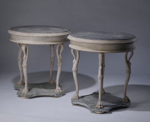 Autumn 15: Antique French Side Tables T3393a