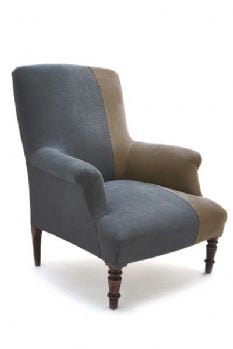 Autumn/15: original-vintage-two-tone-linen-armchair-by-ines-and-cole-charco