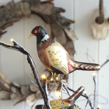 Christmas 15: 4 normal_pheasant-clip-decoration