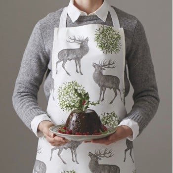 Christmas 15: 16 stag-mistletoe-apron