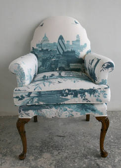 Summer 15: Turquoise toile chair 3965935