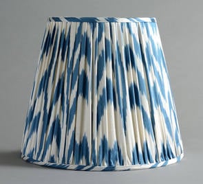 Summer 15: Blue Ikat Lampshade la_5660B_DERB_14