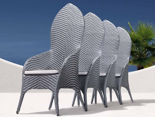 Summer 15: Outdoor anthrazit dining chairs palm01