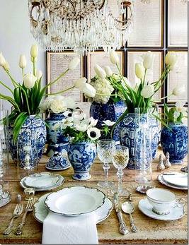 Summer 15: Blue vases on dining table image_thumb16