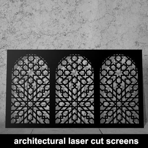 Summer 16: 106 architectural-laser-cut-screens