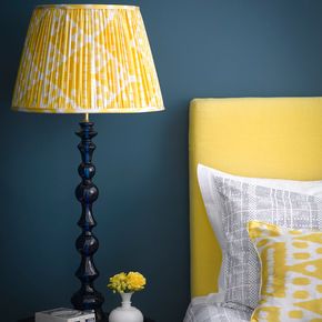 Summer 16: 102 pooky_bobboli_console_table_lamp_in_blue_100_empire_shade_
