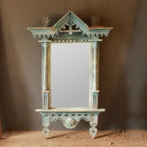 Christmas 17: 27 original_blue_painted_mirror_and_frame_main