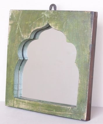 Spring 18: 34 scaramanga_upcycledgreenvintagetemplemirror_1441134887mirr